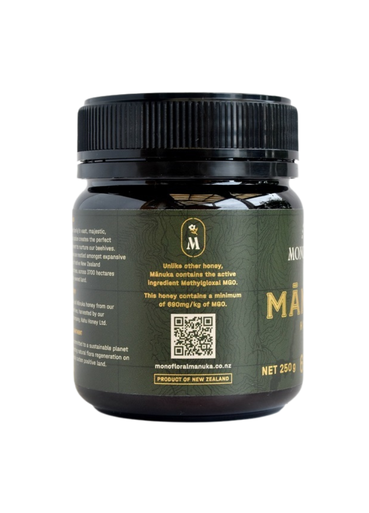 MGO 690+ Mānuka Honey (250G)